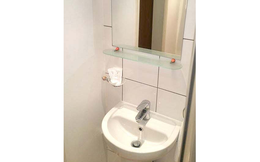 Bathroom at Arriva Hotel